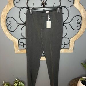 NWT Ecru Charcoal Dress Pants